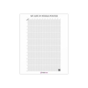 4k weeks poster